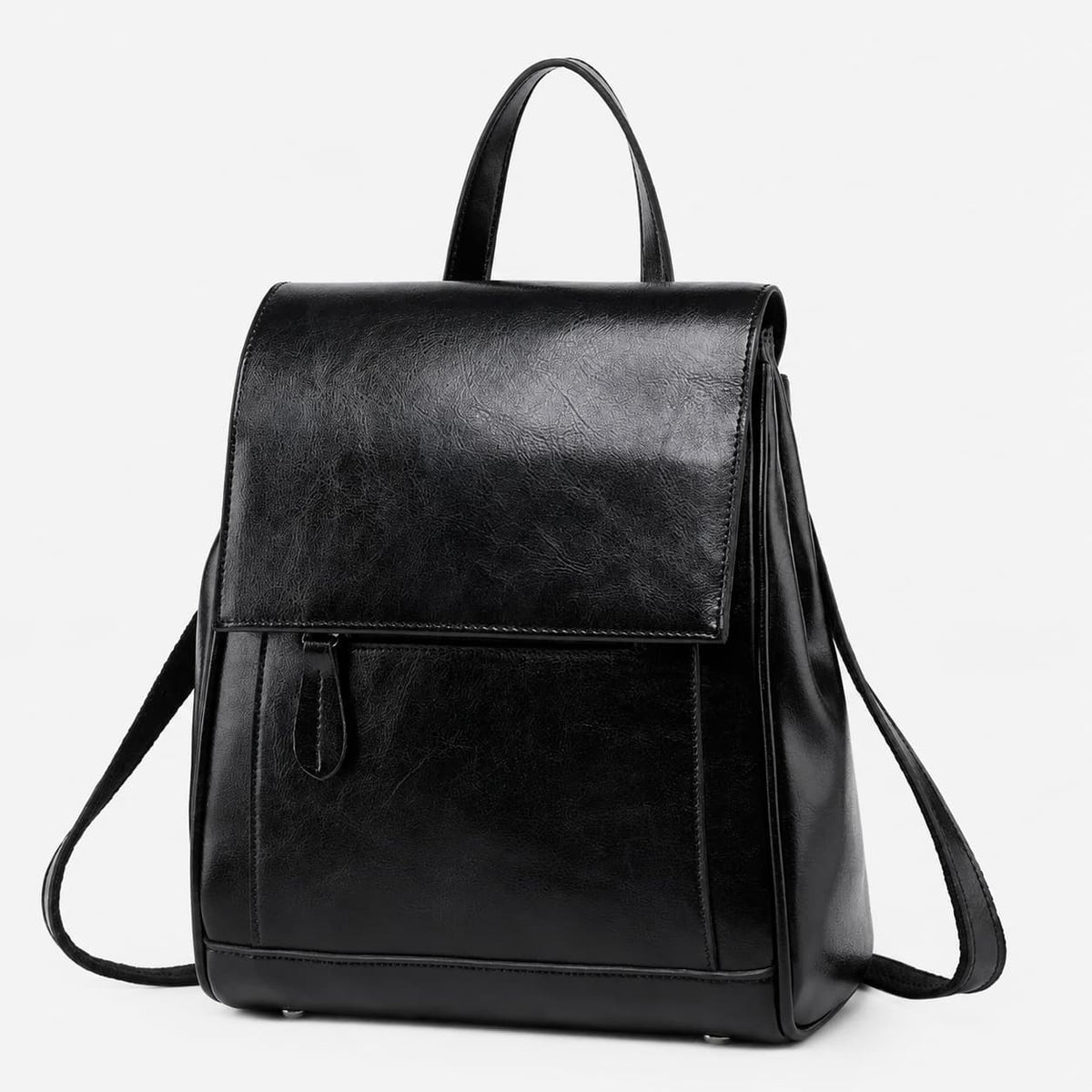Sac à dos en cuir de vachette