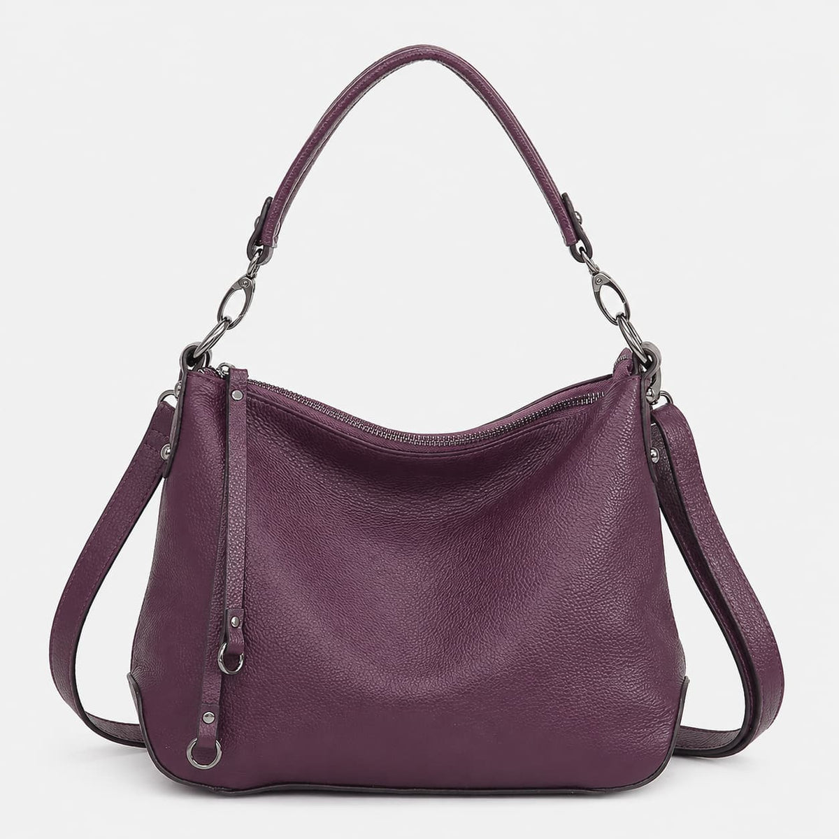 Sac à Main Bandoulière En Cuir Sobre - Alessandra