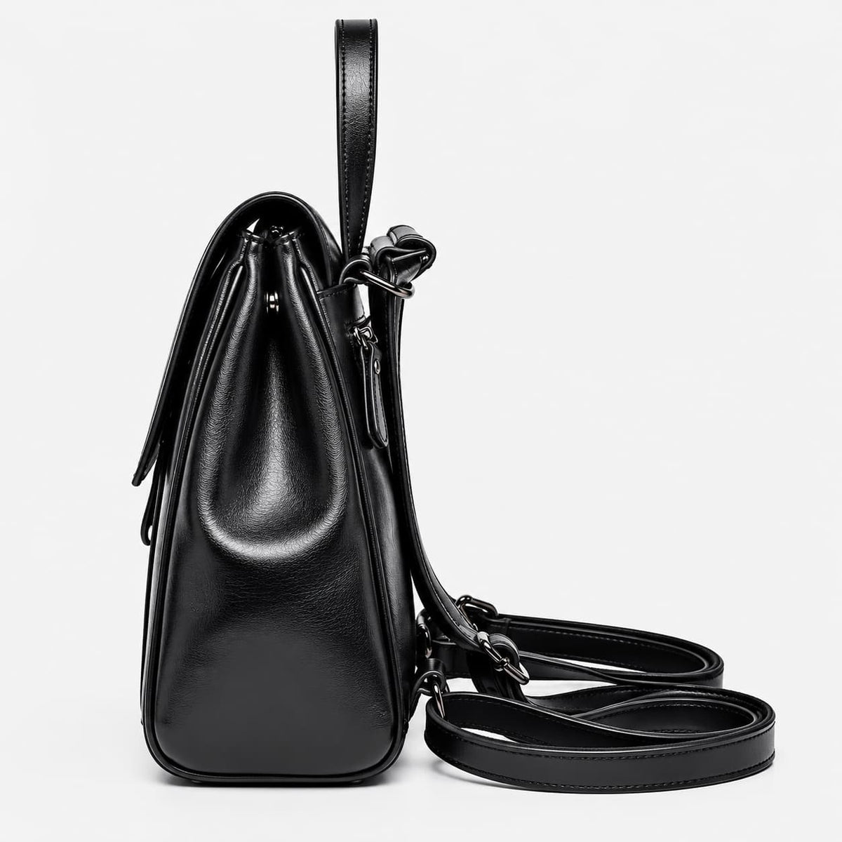 Sac à dos en cuir de vachette