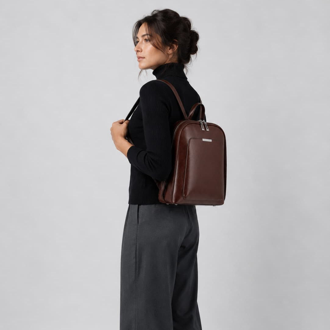 Sac à dos de ville femme cuir