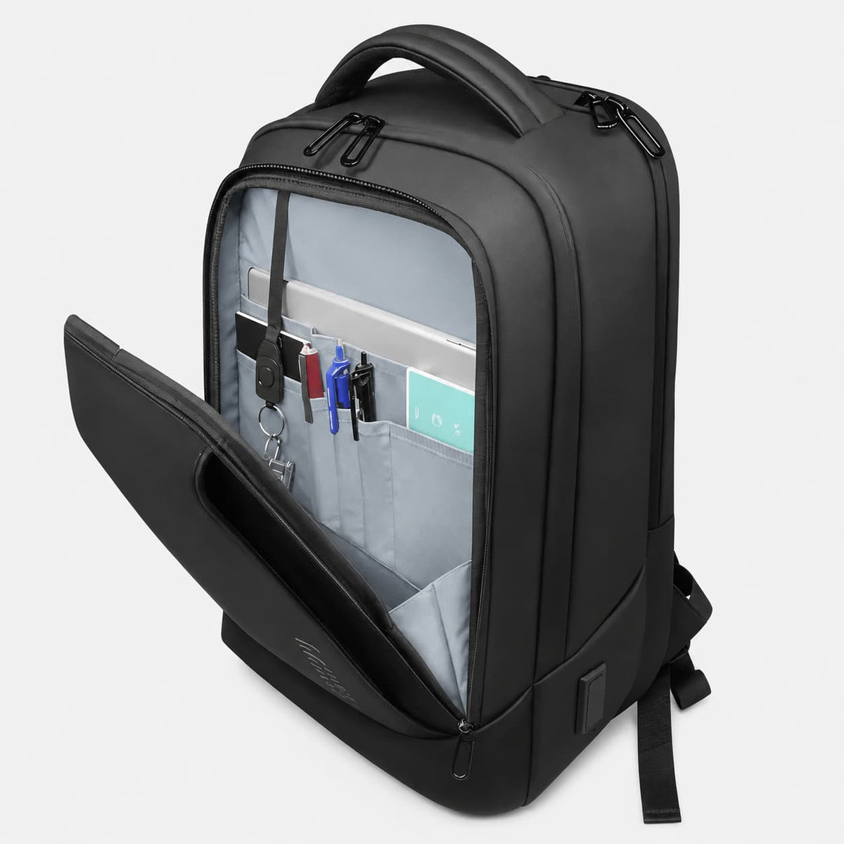 Sacs A Dos Ordinateur Port USB Noir