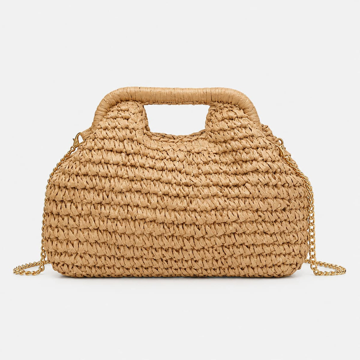 Sac à main bandoulière en paille bohème - Lisa
