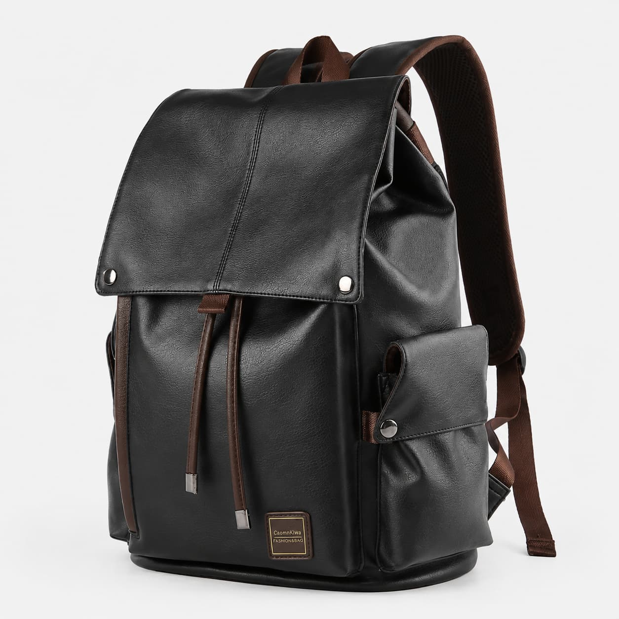 Sacs A Dos Cuir Homme Vintage Noir