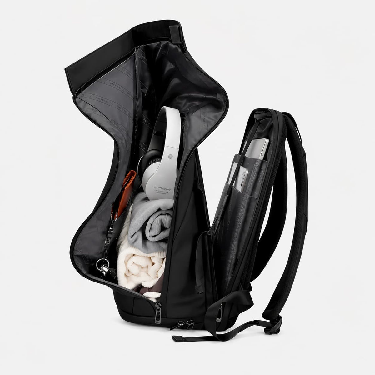 Sac à dos moderne roll top 16 pouces -