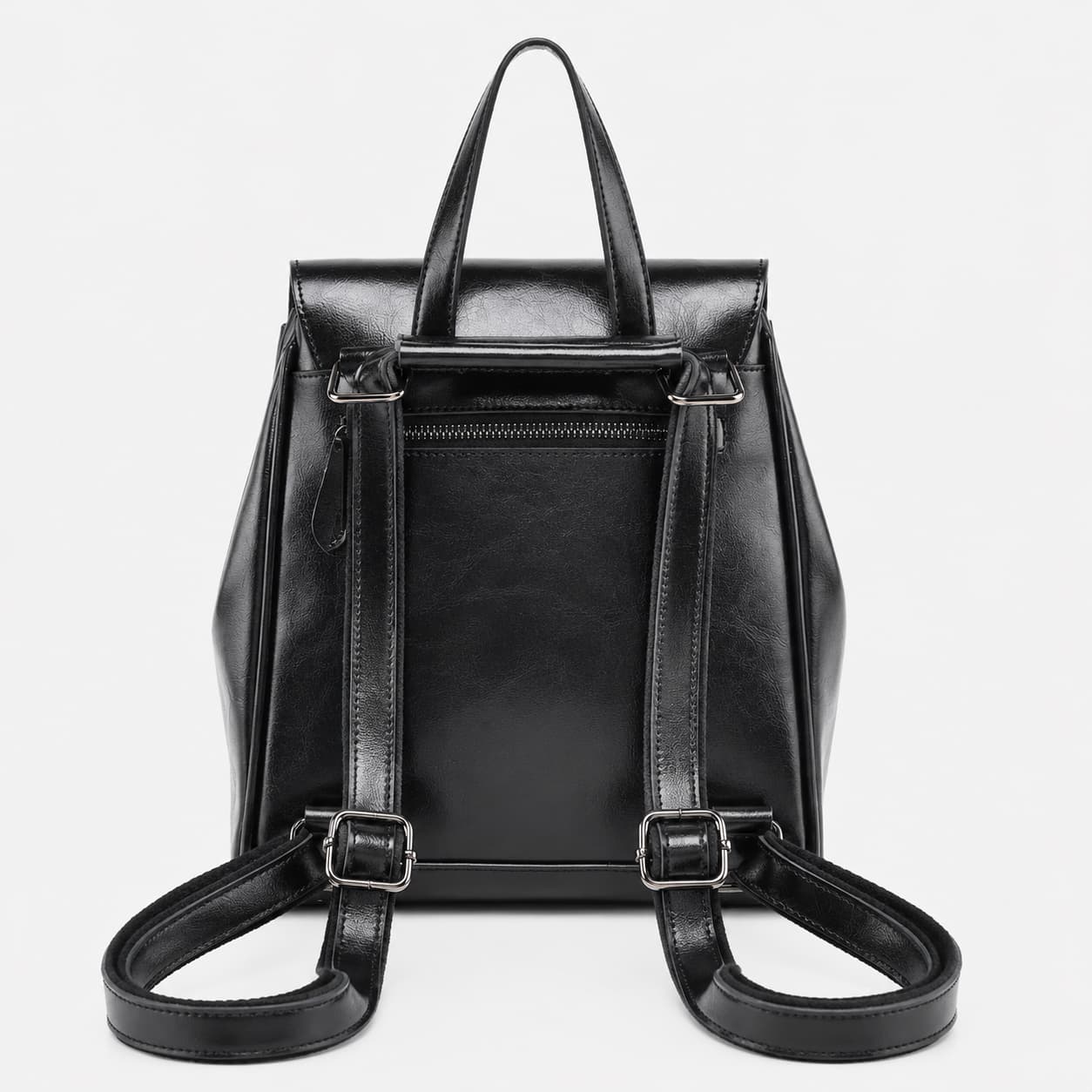 Sac à dos en cuir de vachette