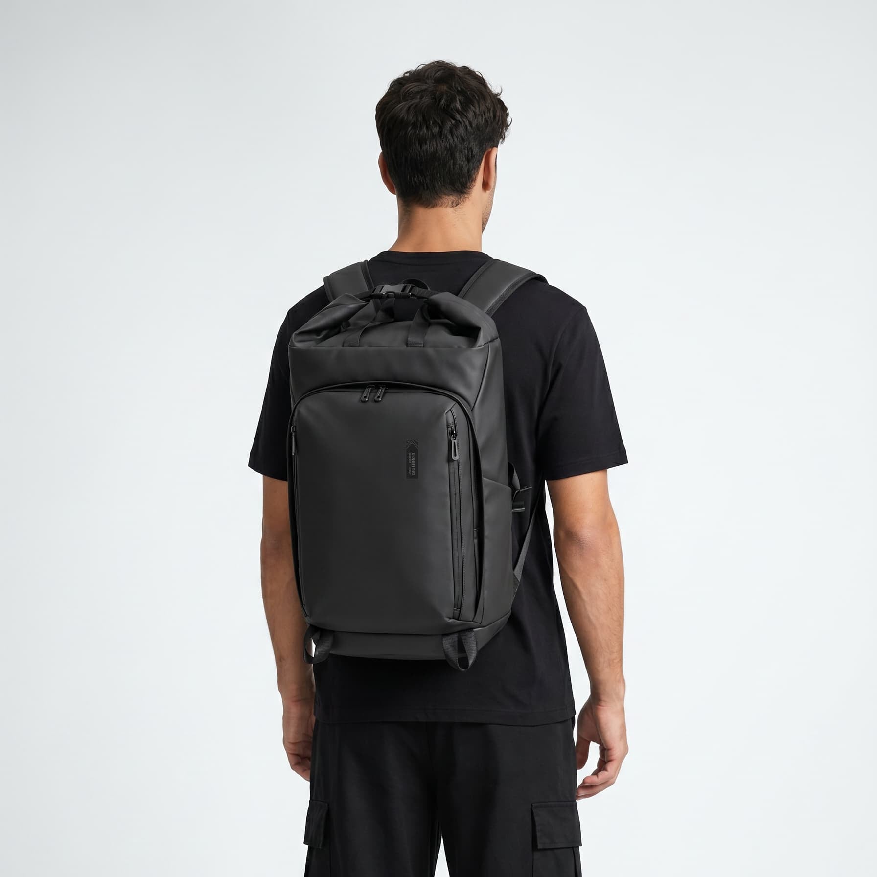 Sac à dos roll top urbain