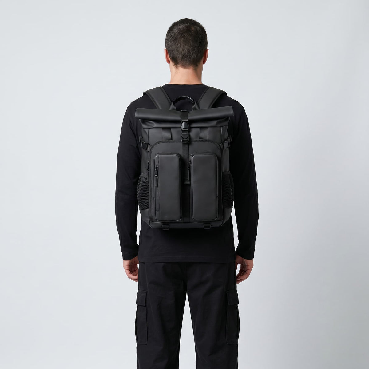Sacs A Dos Matière Synthétique Roll Top De Voyage