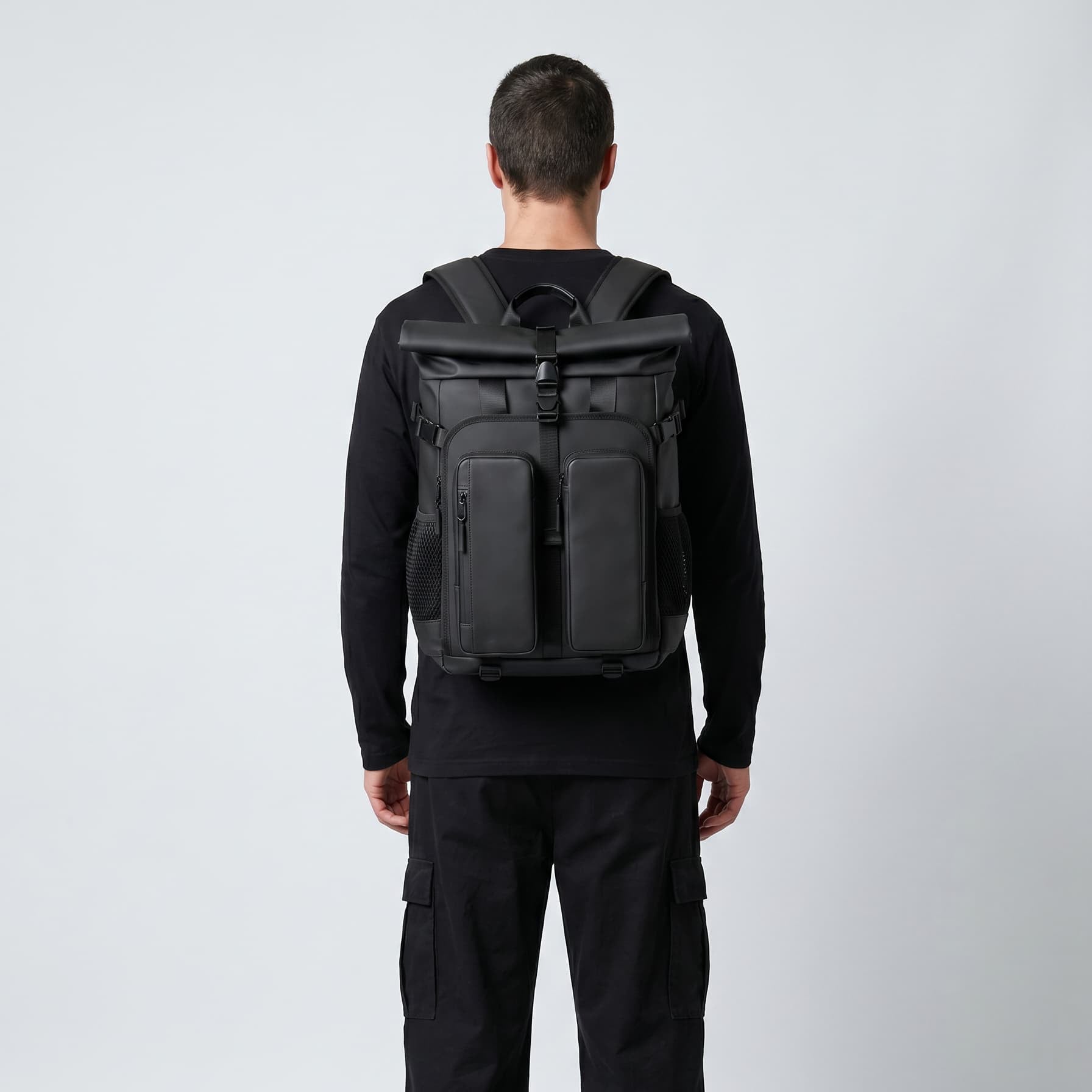 Sacs A Dos Matière Synthétique Roll Top De Voyage