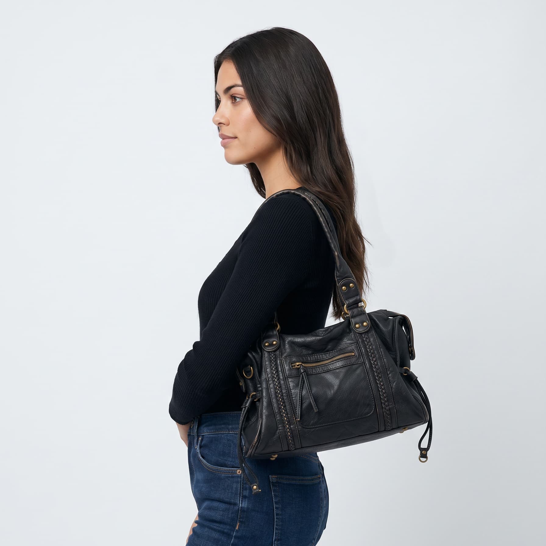 Sac à main bandoulière nomade - Mirella