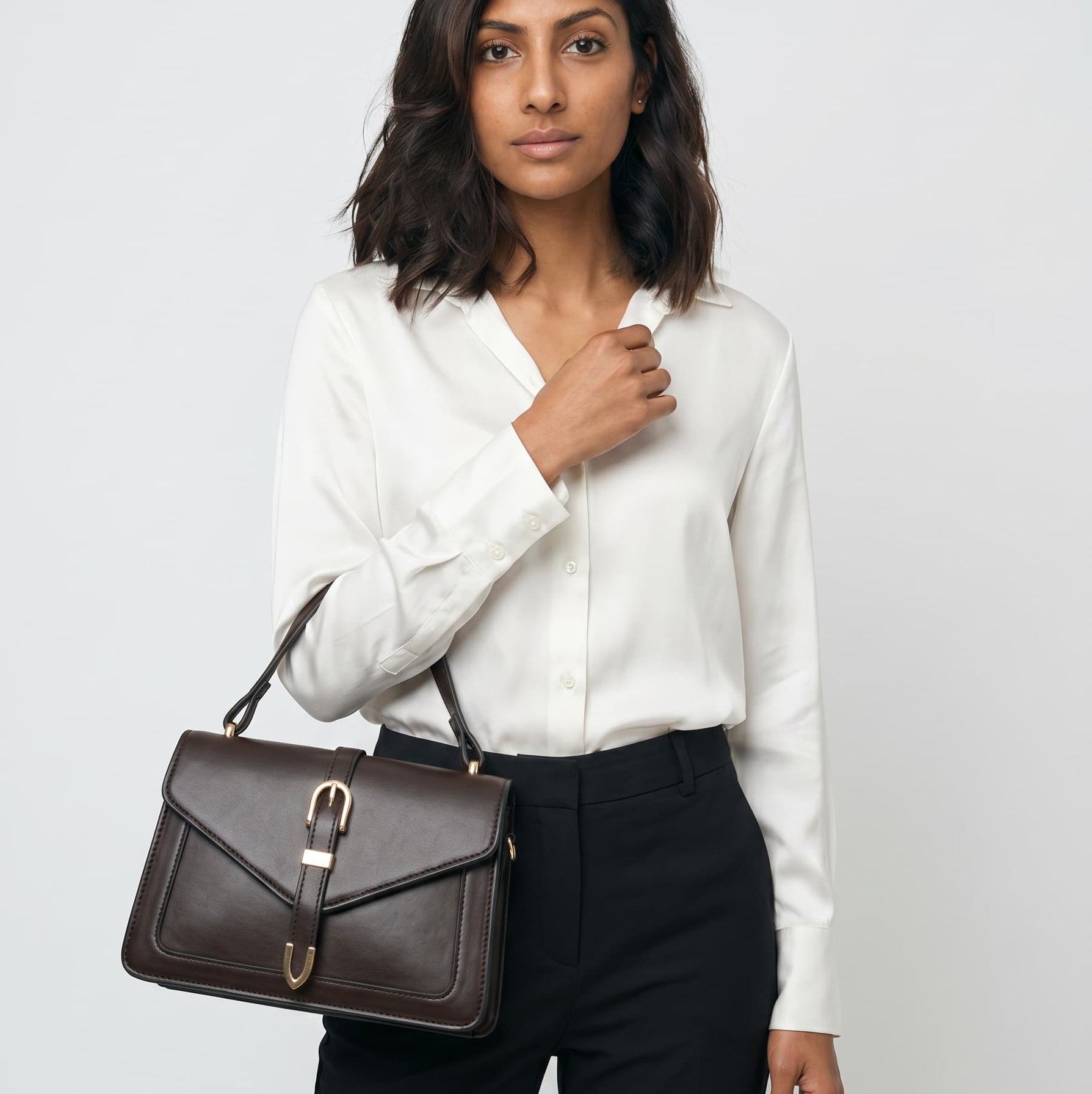 Sac à main bandoulière épuré - Tiziana