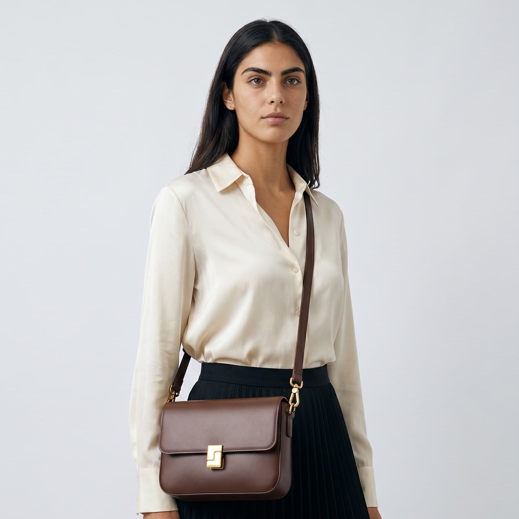 Sac à main bandoulière intemporel - Katerina