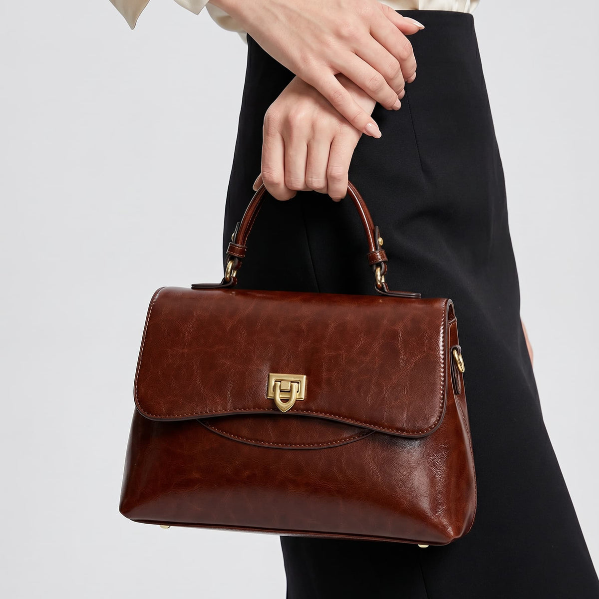 Sac à main bandoulière raffiné - Emanuela