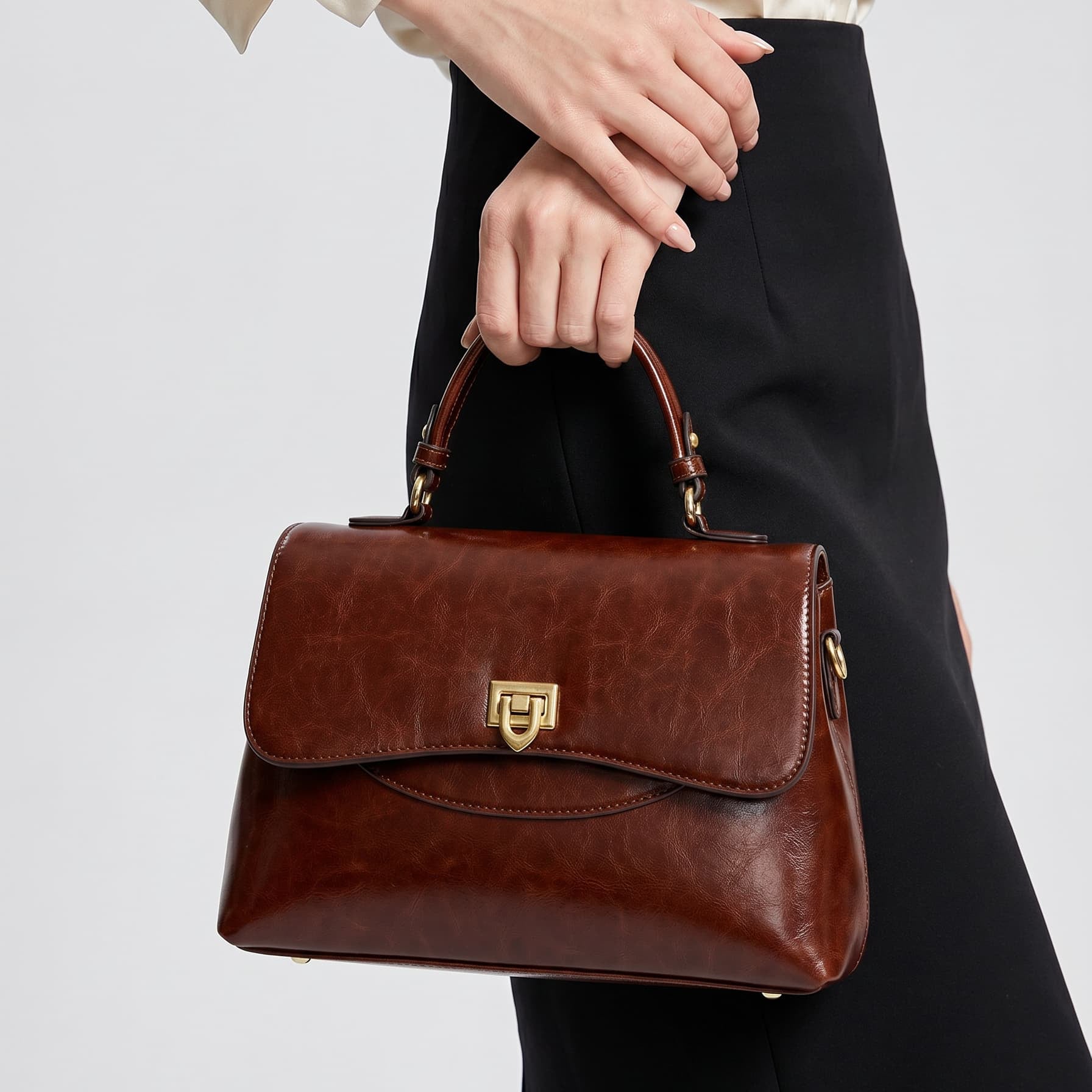 Sac à main bandoulière raffiné - Emanuela